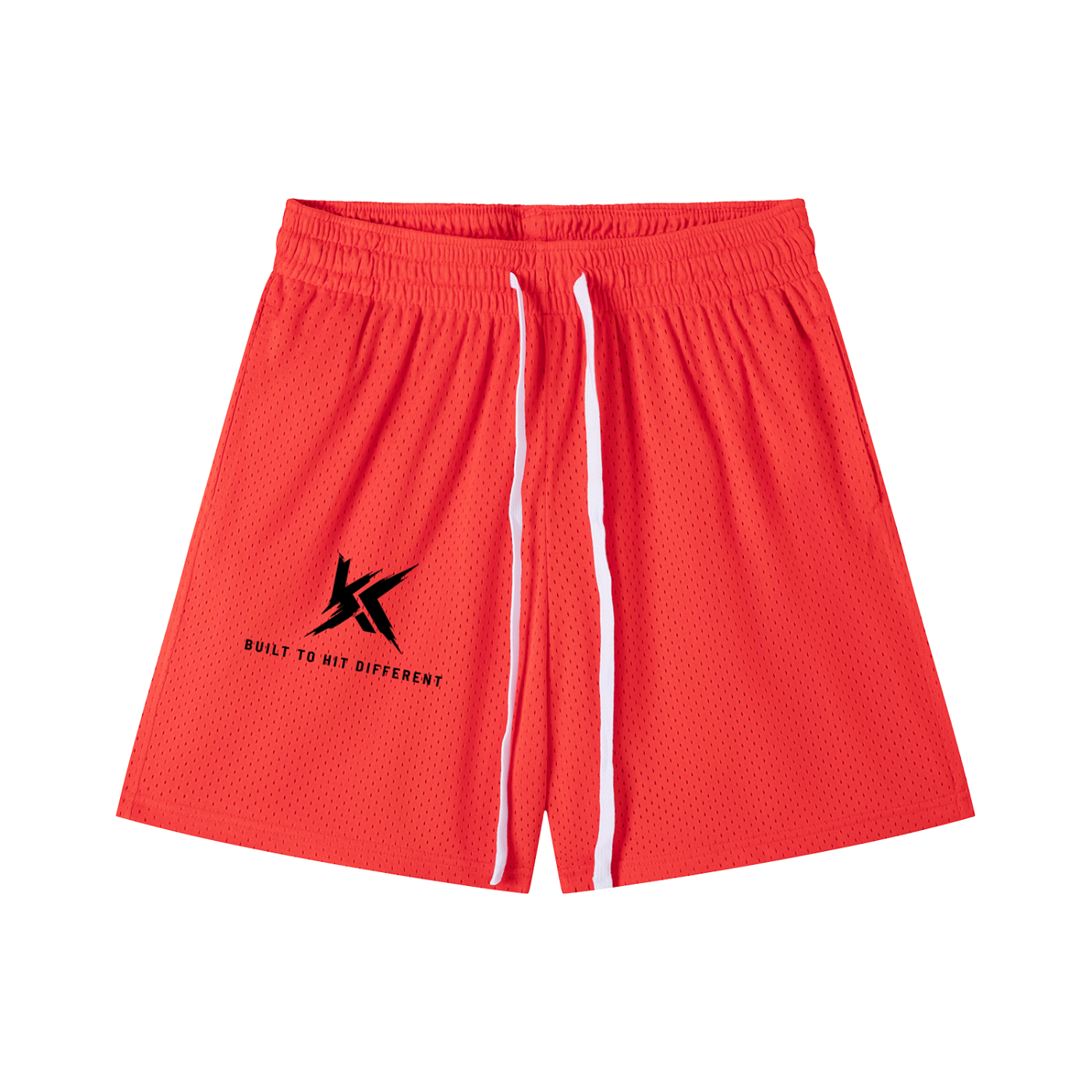 Mesh Drawstring Shorts