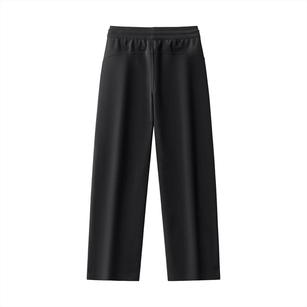 Core Straight Sweatpants – Black