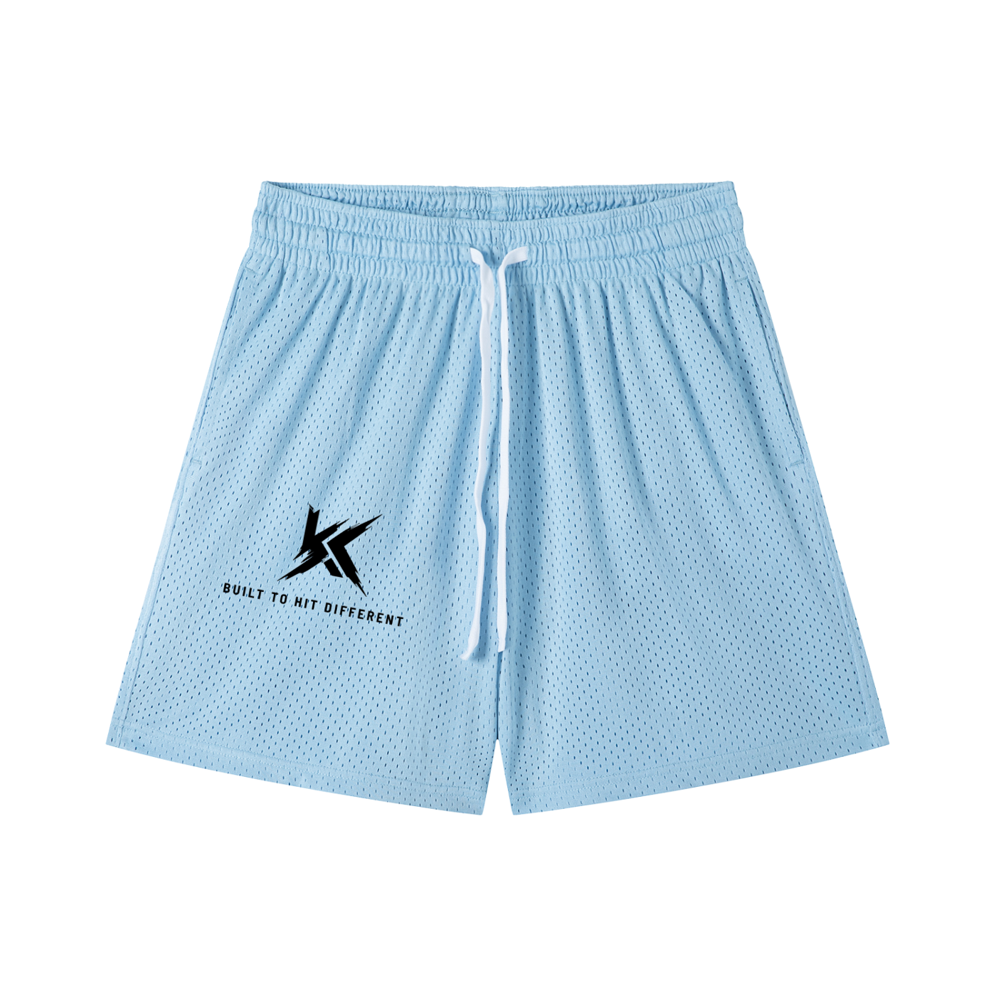 Mesh Drawstring Shorts