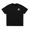 KYRONIX Void Tee black streetwear shirt front logo