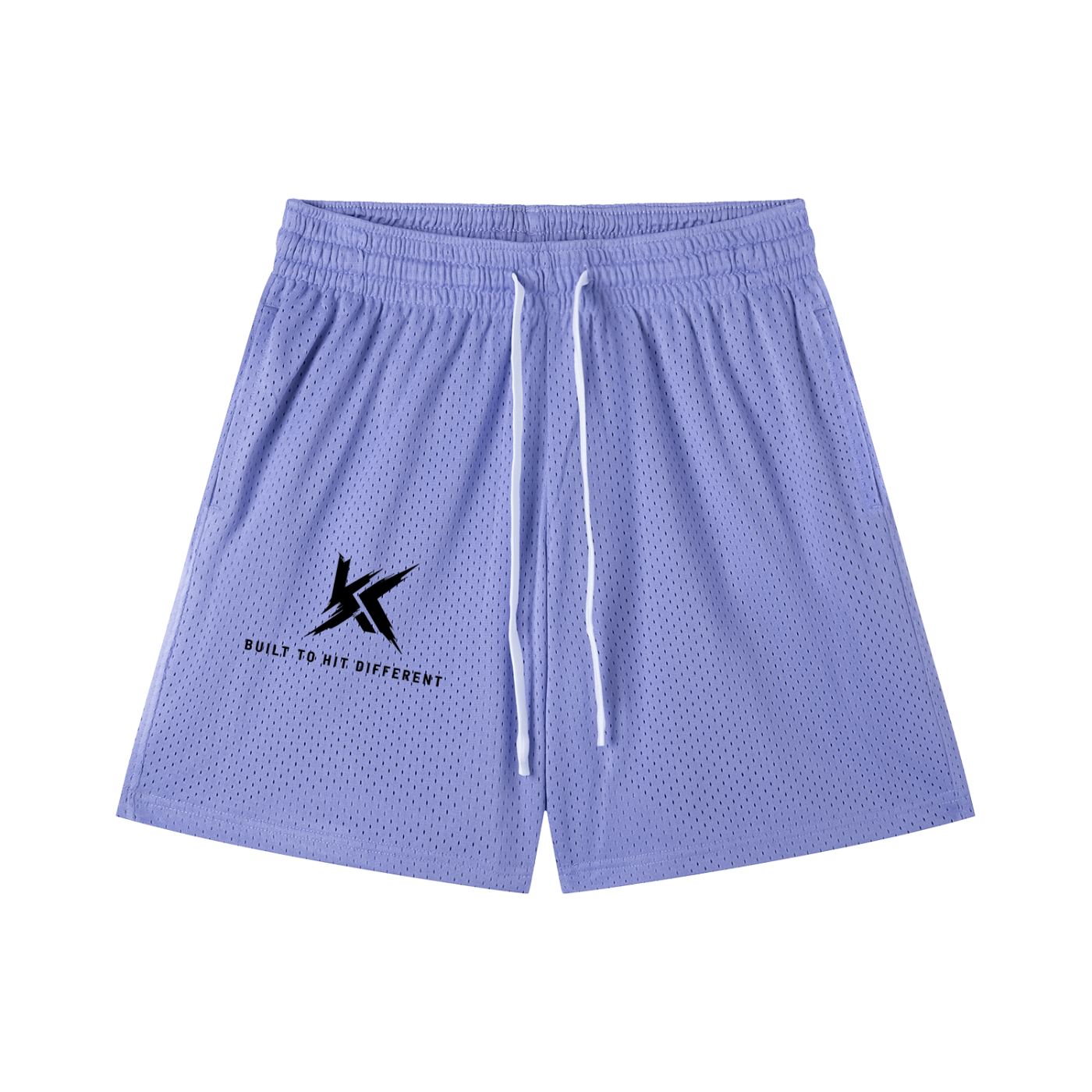 Mesh Drawstring Shorts