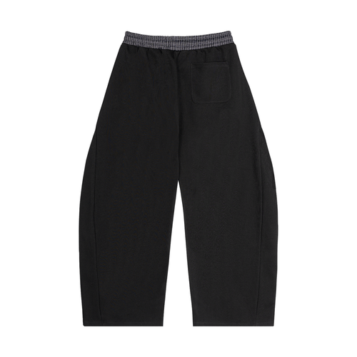 Contrast Waist Barrel Sweatpants